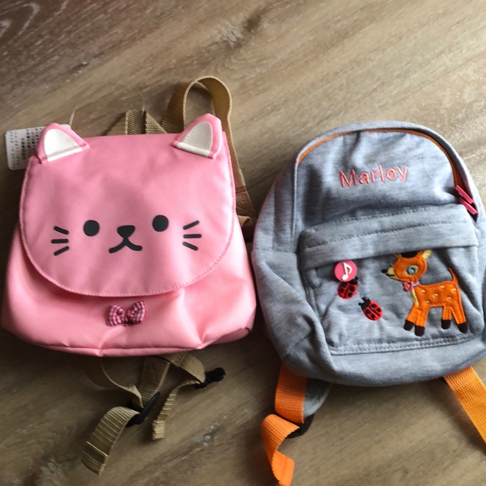 Two adorable back packs.